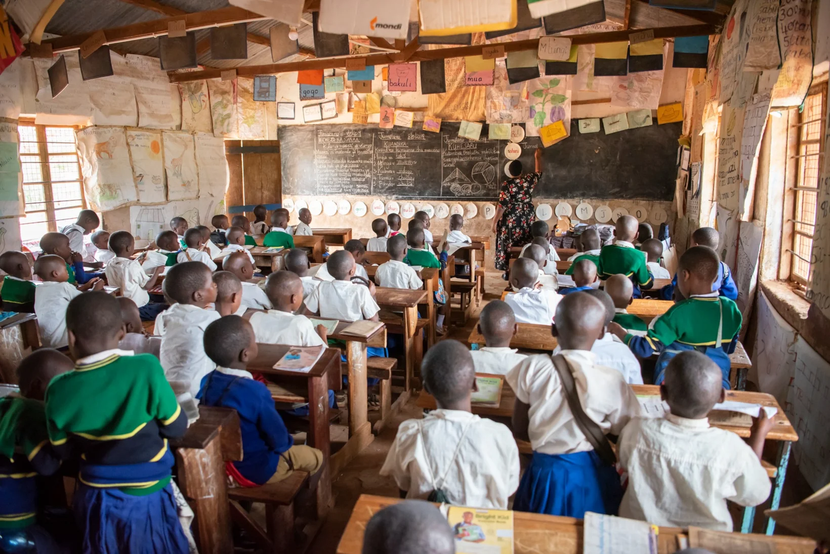 Klassenzimmer in Tansania