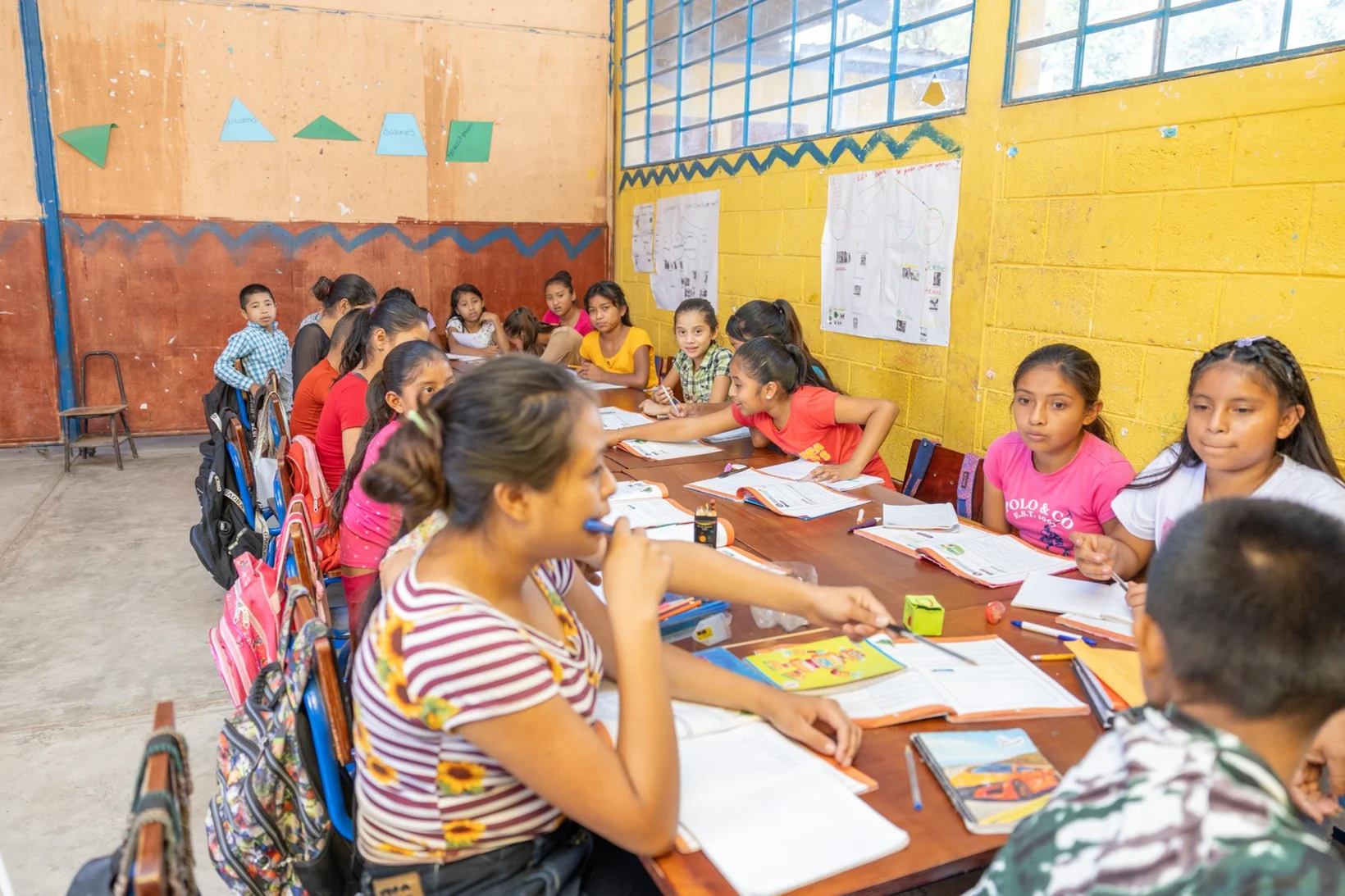 Klassenzimmer in Guatemala