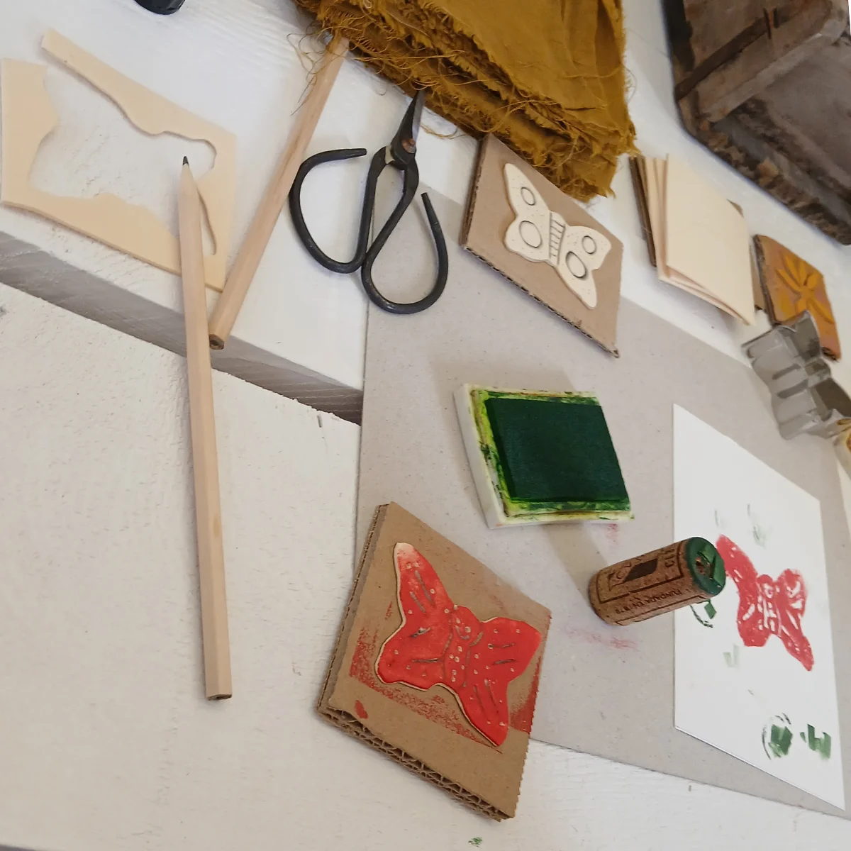Bastelutensilien für Druck