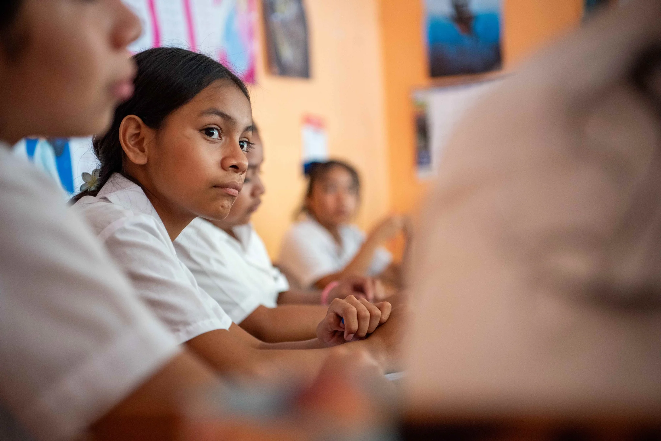 Kinder in einer Schule in Guatemala