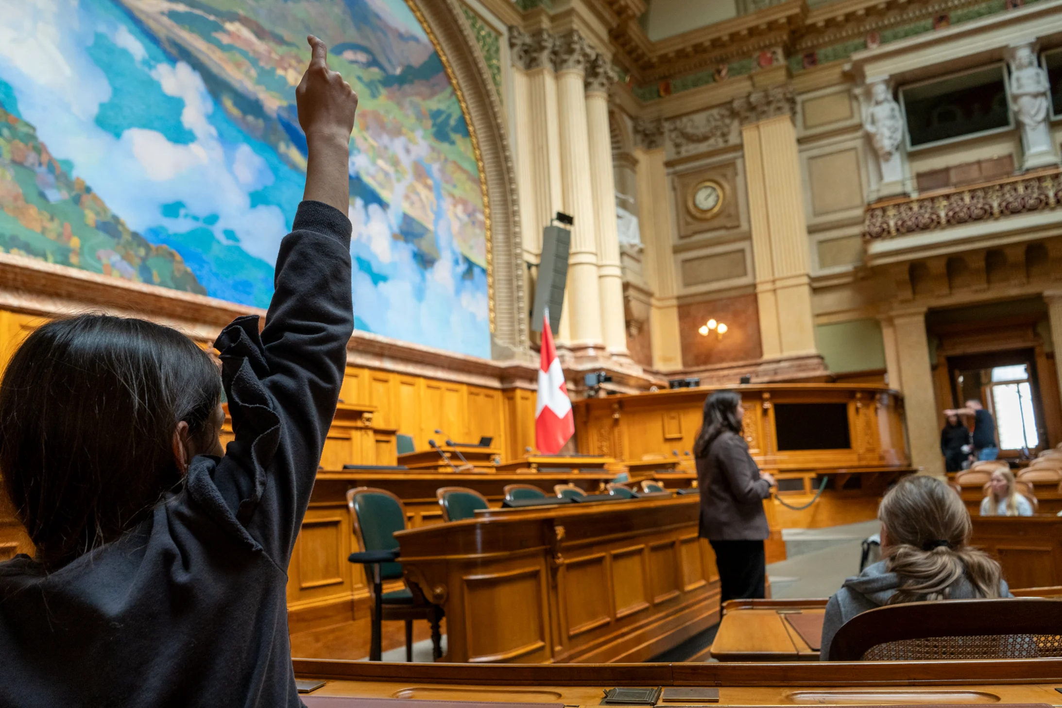 Nationale Kinderkonferenz Bundeshaus Kinderdorf Pestalozzi