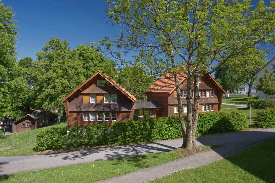 Gruppenhäuser im Kinderdorf Pestalozzi in Trogen