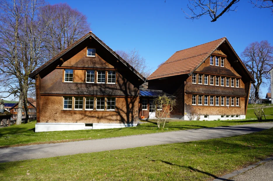 Gruppenhäuser im Kinderdorf Pestalozzi in Trogen