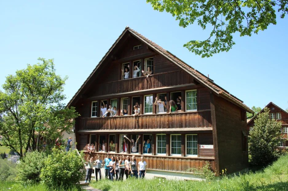 Gruppenhäuser im Kinderdorf Pestalozzi in Trogen