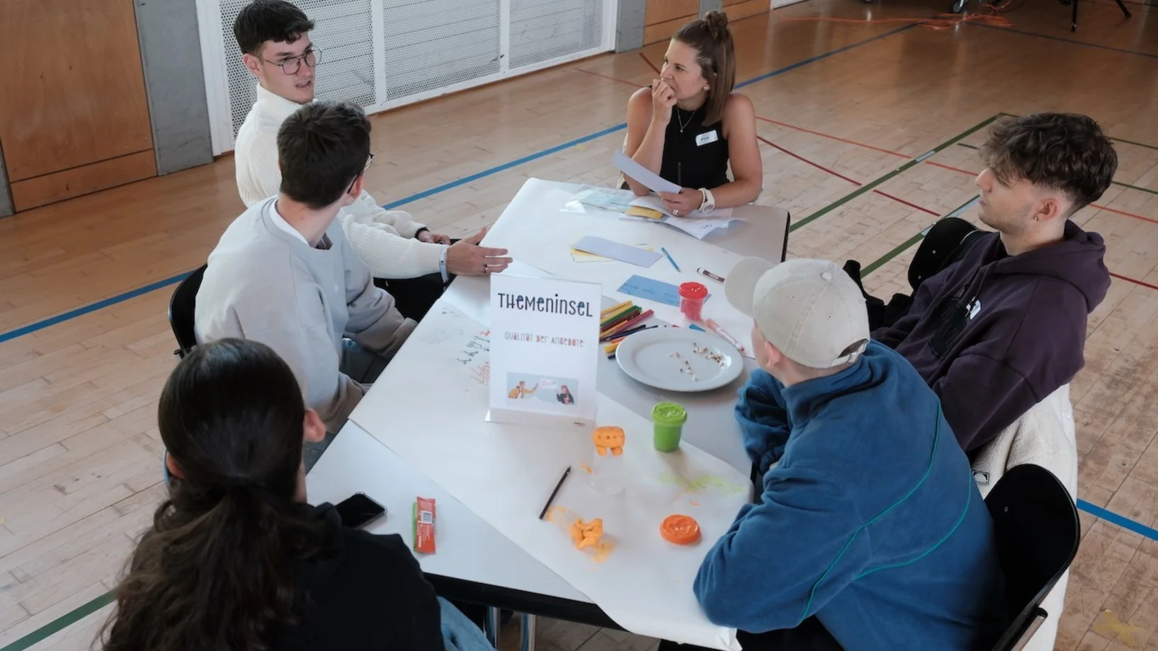 gemeinsames Projekt von Kindern