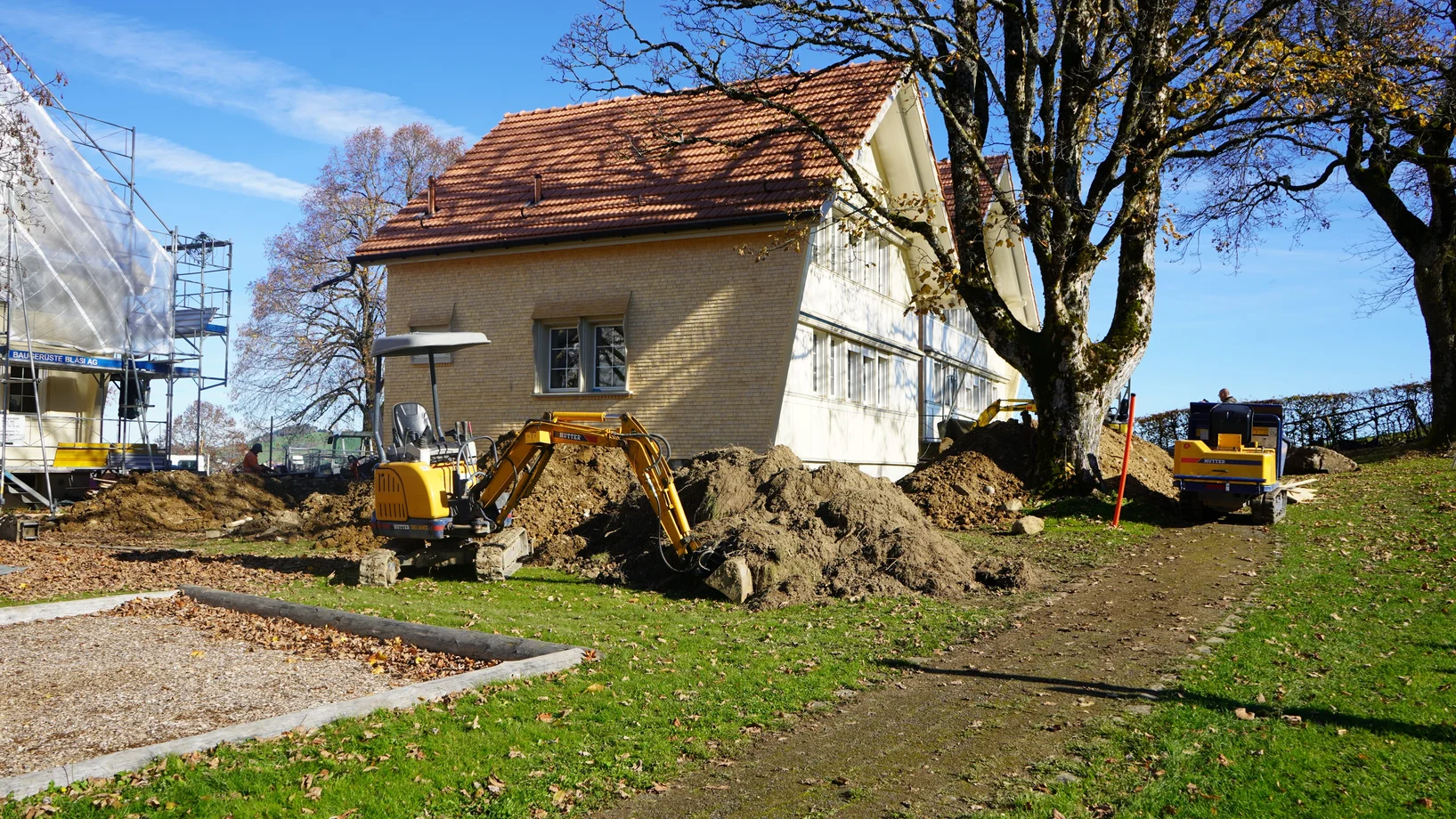 Renovierung eines Gruppenhaus im Kinderdorf Pestalozzi in Trogen