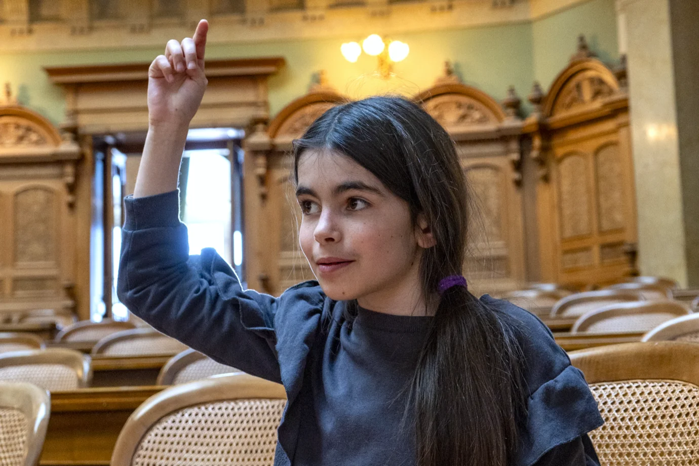 Nationale Kinderkonferenz Bundeshaus Kinderdorf Pestalozzi